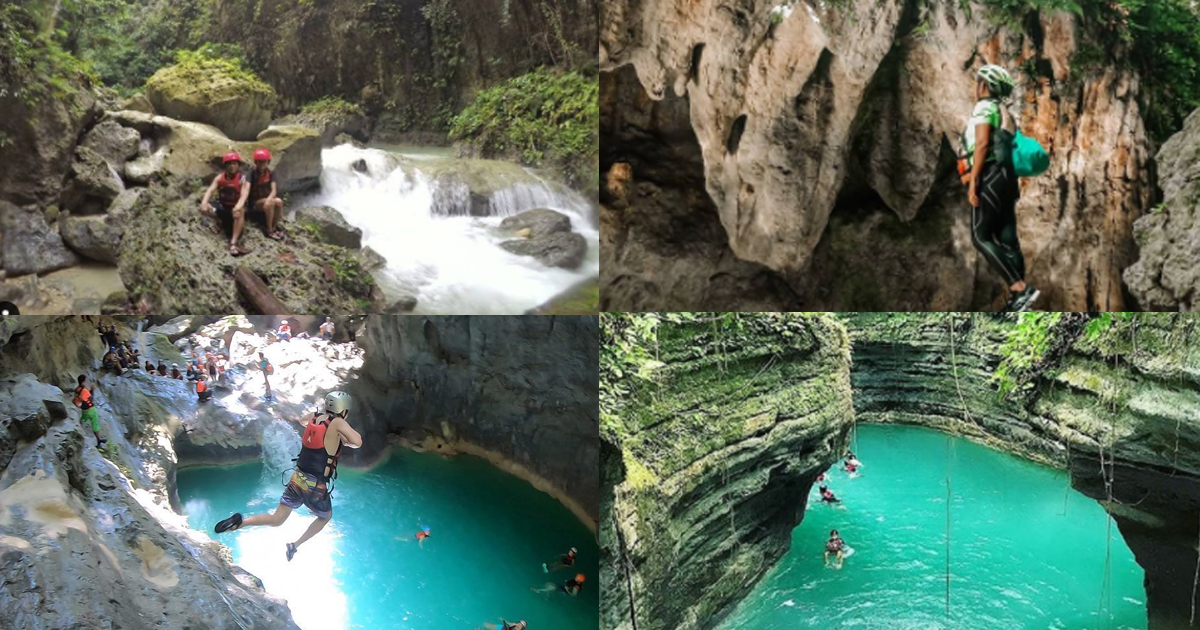 Canyoneering in badian Cebu