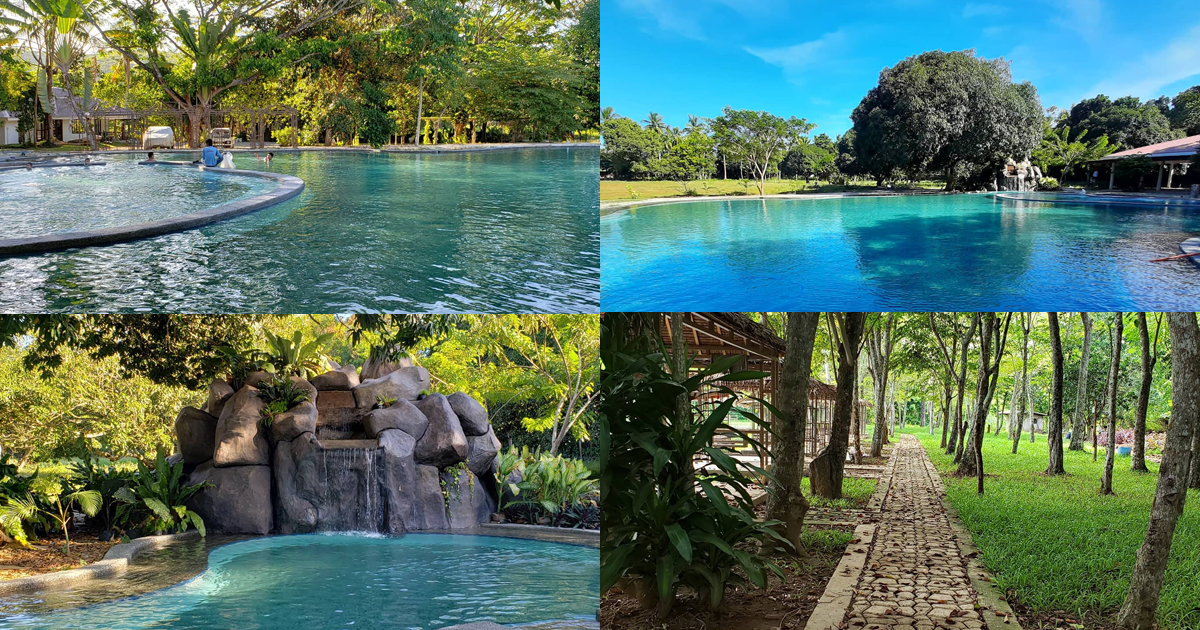 Cascades Nature Park with pool summer staycations in Cebu