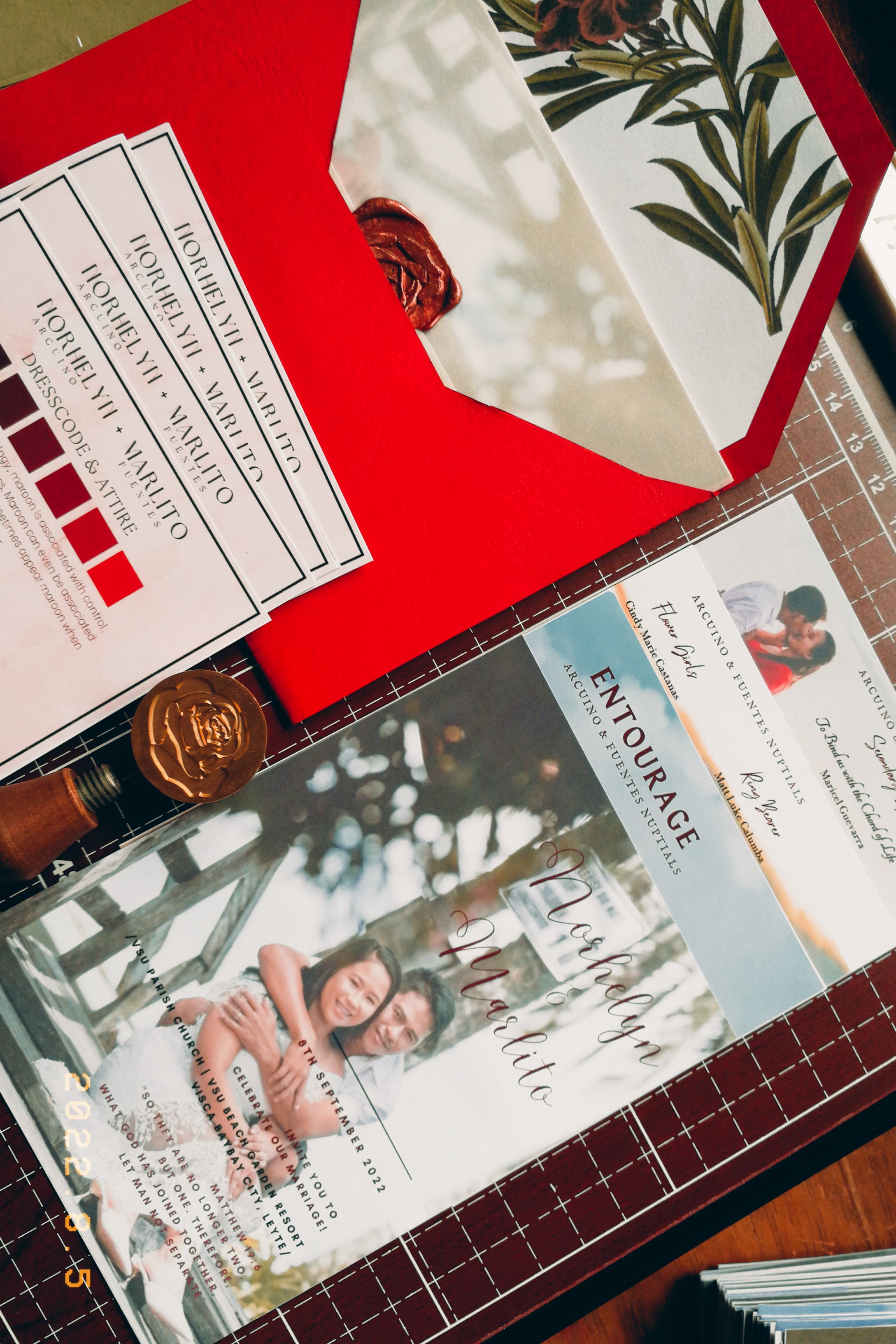 ROSSO Invitation Card